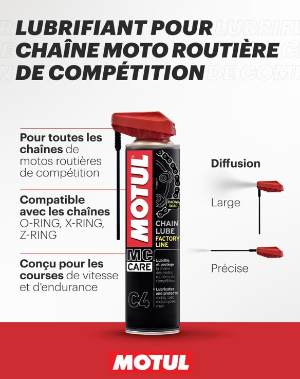 C4 CHAIN LUBE FL - 400 ML