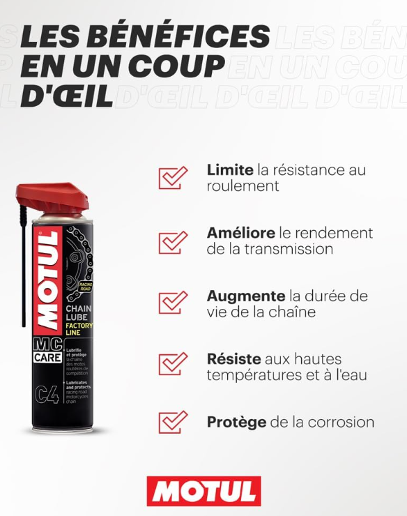 C4 CHAIN LUBE FL - 400 ML
